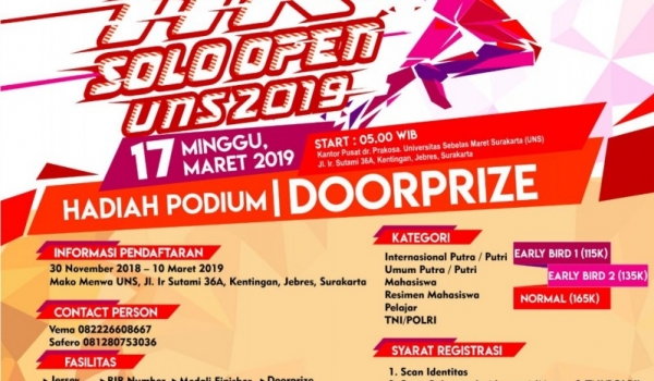 11K Solo Open UNS 2019,  17 Mar 2019