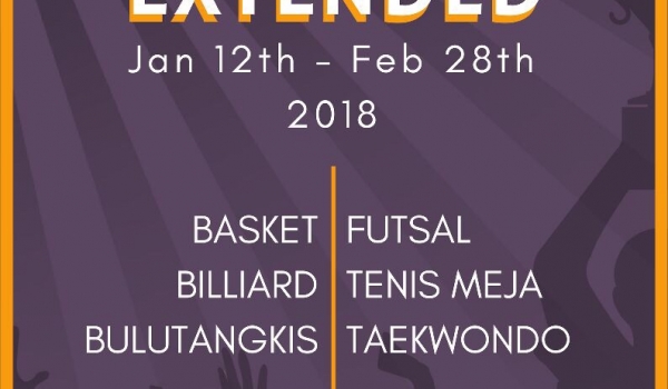 14 Apr 2018 - 28 Apr 2018 / The 16th FEB UI CUP