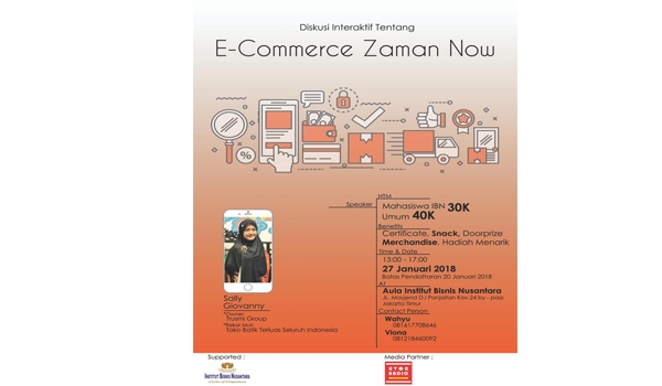 27 Jan 2018, E-Commerce Zaman Now