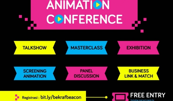 Bekraf Animation Conference Jakarta 2018 /  01 SEPTEMBER 2018