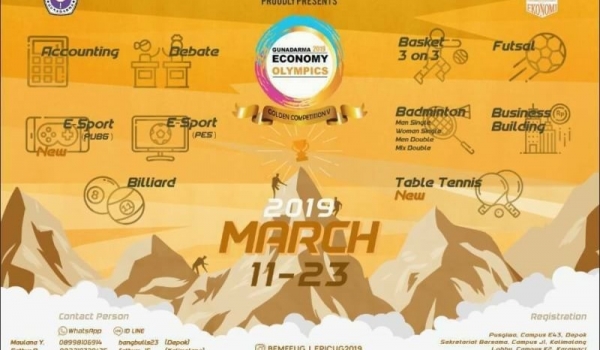 Economy Olympics / 11 - 23 Mar 2019