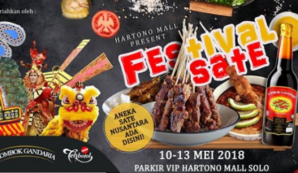 Festival Sate Nusantara / 10-13 Mei 2018