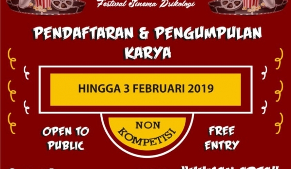 Festival Sinema Psikologi (FASILOGI), 02 - 03 Mar 2019