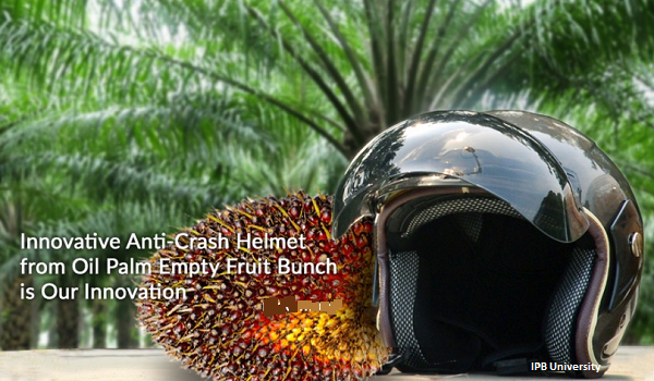 Helm Serat Tandan Kosong Kelapa Sawit Tahan Benturan