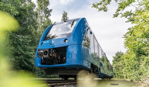 Kereta Bertenaga Hidrogen Pertama di Dunia Meluncur di Jerman