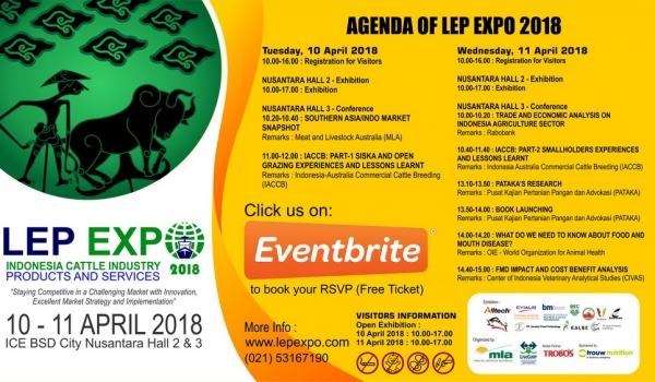 Livestock Export Program (LEP) Expo 2018