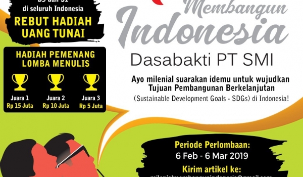 Lomba Menulis Milenial Membangun Indonesia