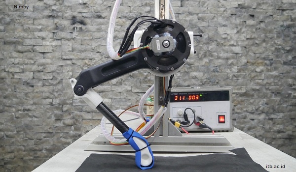 Nimby, Robot yang Bisa Melompat dengan Lincah, Karya Mahasiswa ITB