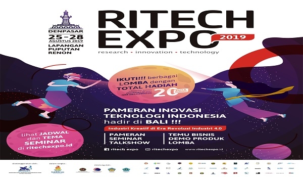 Ritech Expo 2019 Resmi Dibuka di Bali