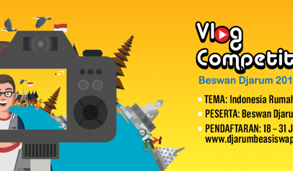 VLOG COMPETITION / 18 Juli 2018 - 17 Agustus 2018