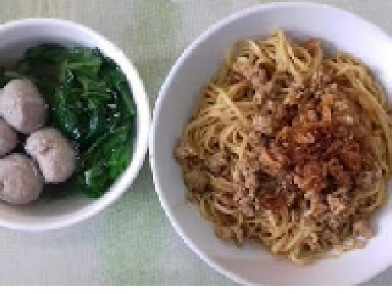 Mie ayam mie baso grampangsari