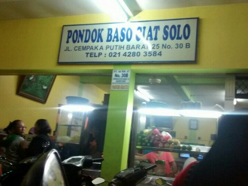 Pondok Baso Ciat Solo